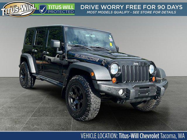 used 2012 Jeep Wrangler Unlimited car, priced at $16,985