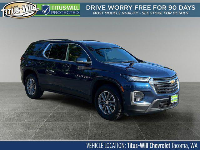 used 2022 Chevrolet Traverse car, priced at $33,650