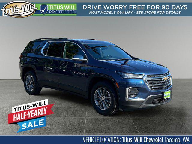 used 2022 Chevrolet Traverse car, priced at $33,950