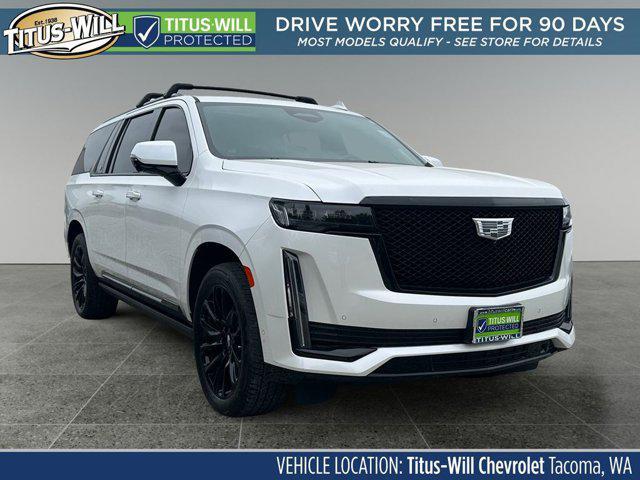 used 2022 Cadillac Escalade ESV car, priced at $73,988