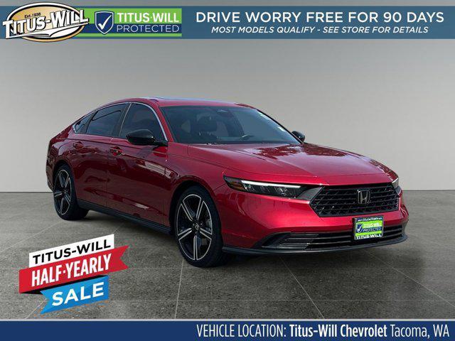 used 2024 Honda Accord Hybrid car, priced at $30,450