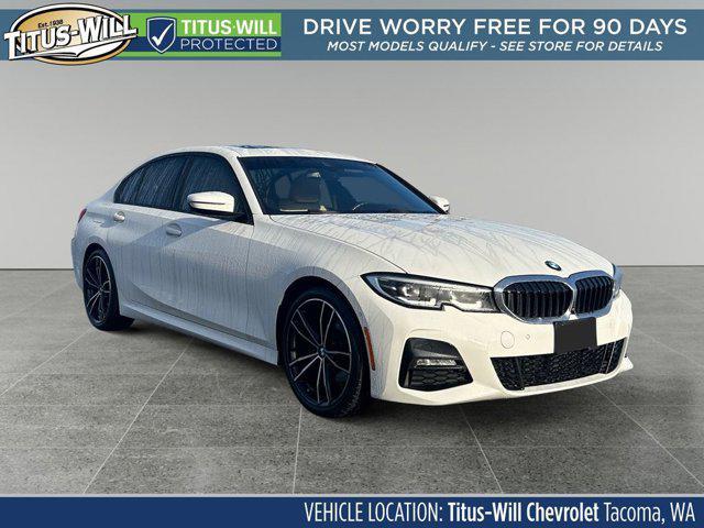 used 2021 BMW 330 car, priced at $30,884