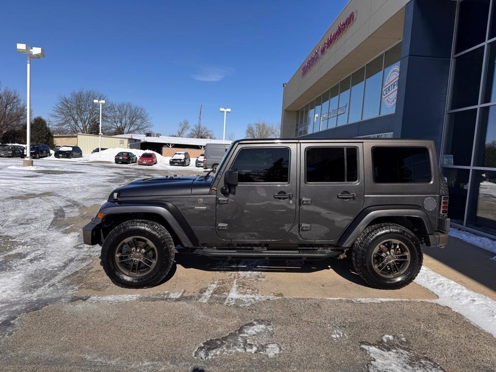 used 2017 Jeep Wrangler Unlimited car, priced at $21,495