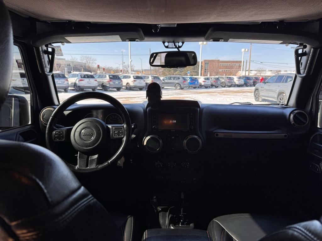 used 2017 Jeep Wrangler Unlimited car, priced at $21,495