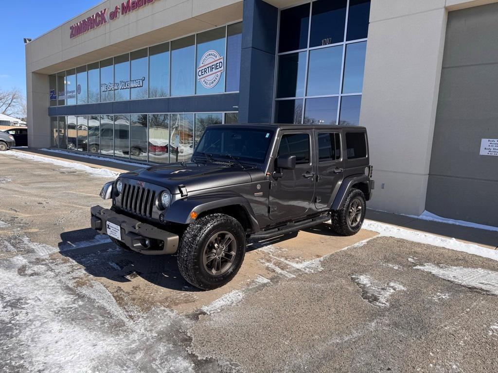 used 2017 Jeep Wrangler Unlimited car, priced at $21,495