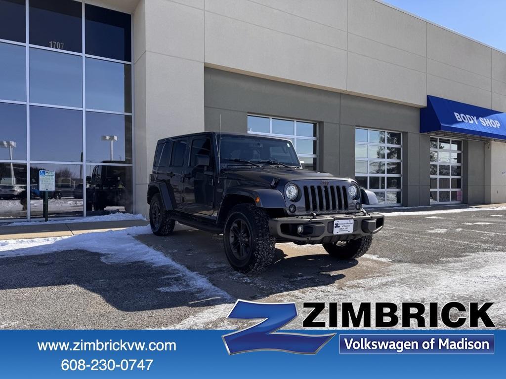 used 2017 Jeep Wrangler Unlimited car, priced at $21,495