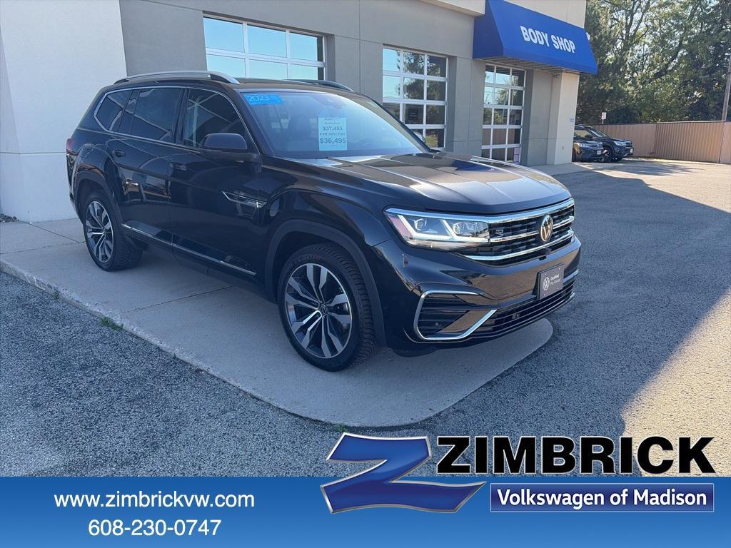 used 2023 Volkswagen Atlas car, priced at $36,495