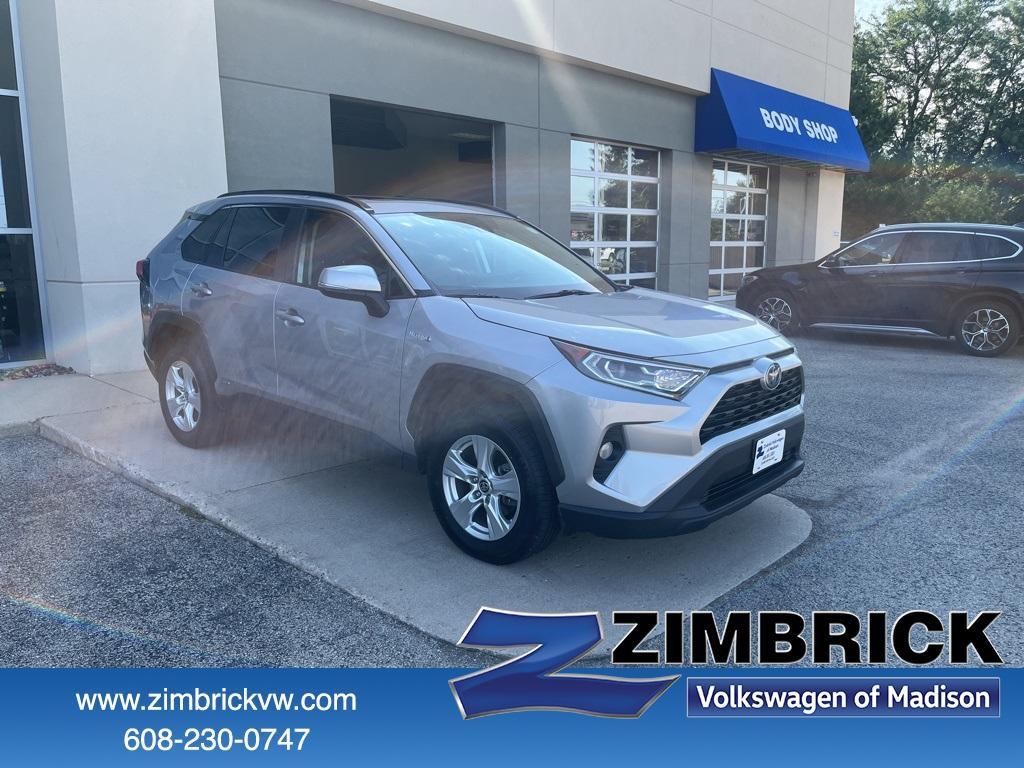 used 2021 Toyota RAV4 Hybrid car, priced at $23,995
