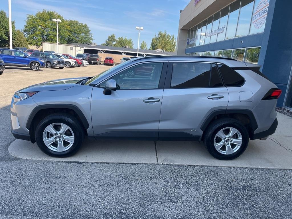 used 2021 Toyota RAV4 Hybrid car, priced at $23,995