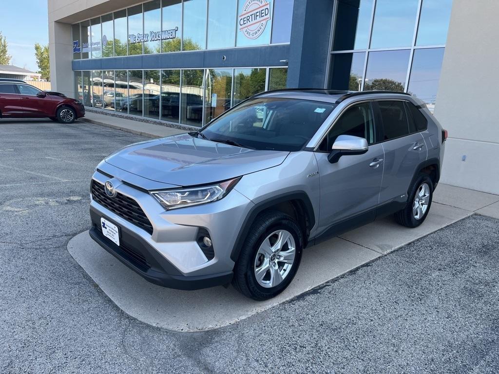 used 2021 Toyota RAV4 Hybrid car, priced at $23,995