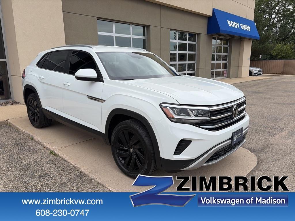 used 2022 Volkswagen Atlas Cross Sport car, priced at $28,995