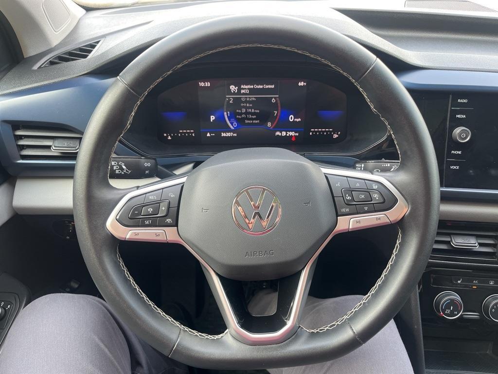 used 2023 Volkswagen Taos car, priced at $20,995