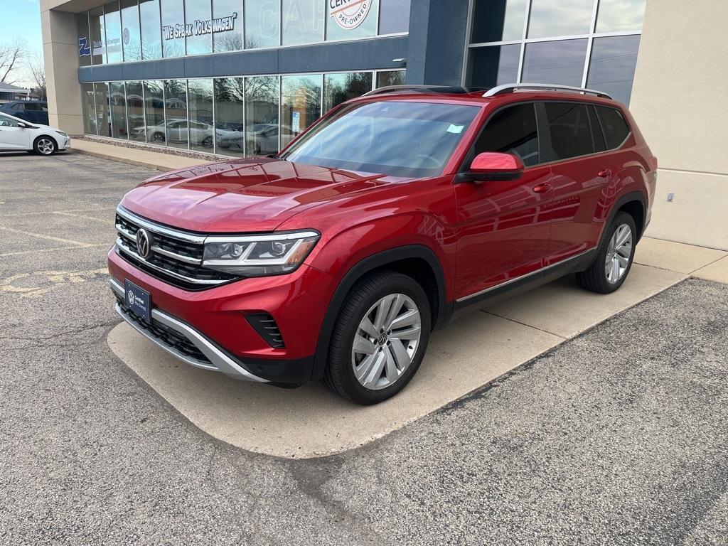 used 2021 Volkswagen Atlas car, priced at $28,995