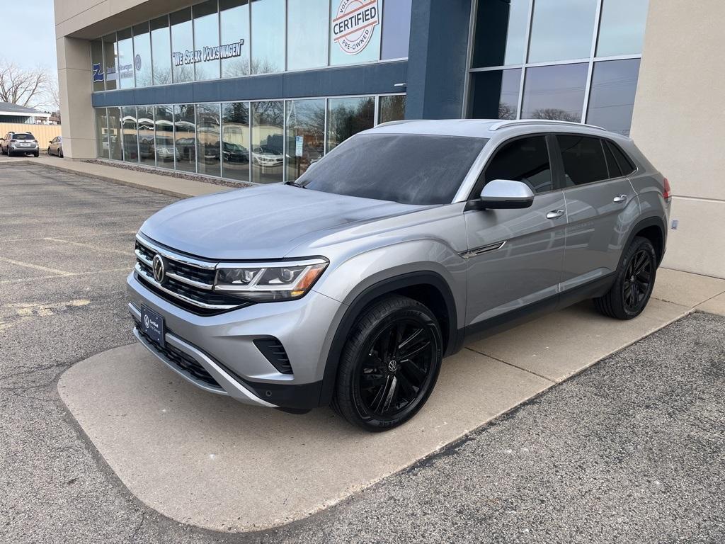 used 2022 Volkswagen Atlas Cross Sport car, priced at $29,495