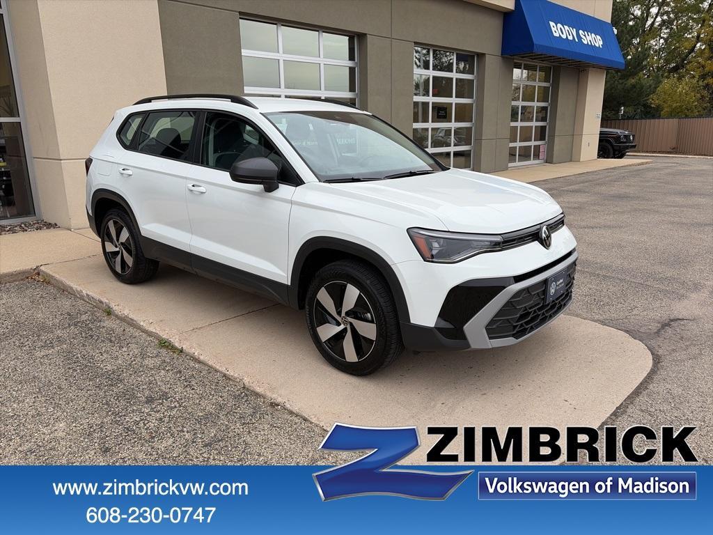 used 2025 Volkswagen Taos car, priced at $24,995