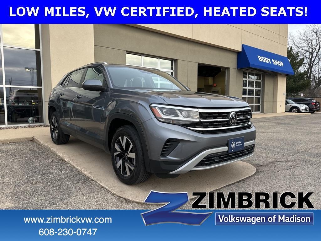 used 2023 Volkswagen Atlas Cross Sport car, priced at $28,495