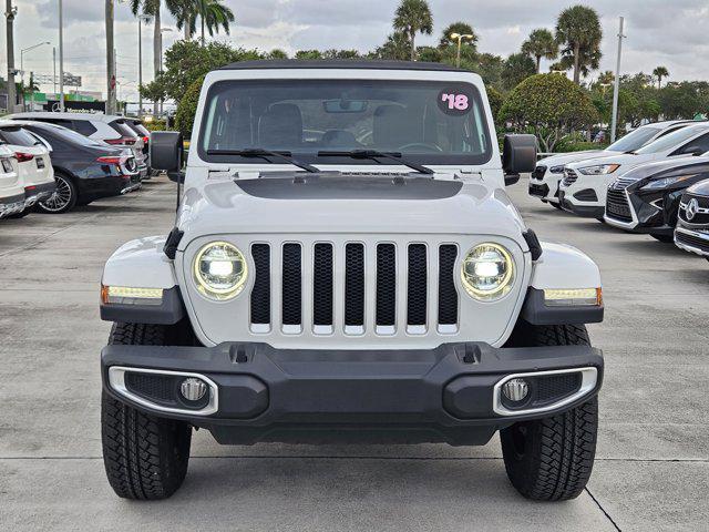 used 2018 Jeep Wrangler Unlimited car, priced at $28,995