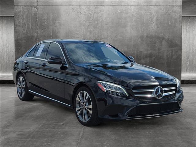 used 2019 Mercedes-Benz C-Class car, priced at $23,995