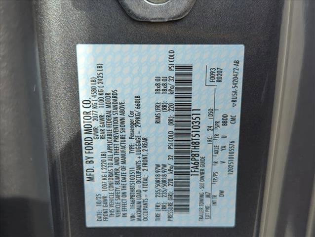 new 2026 Ford Mustang car, priced at $34,980