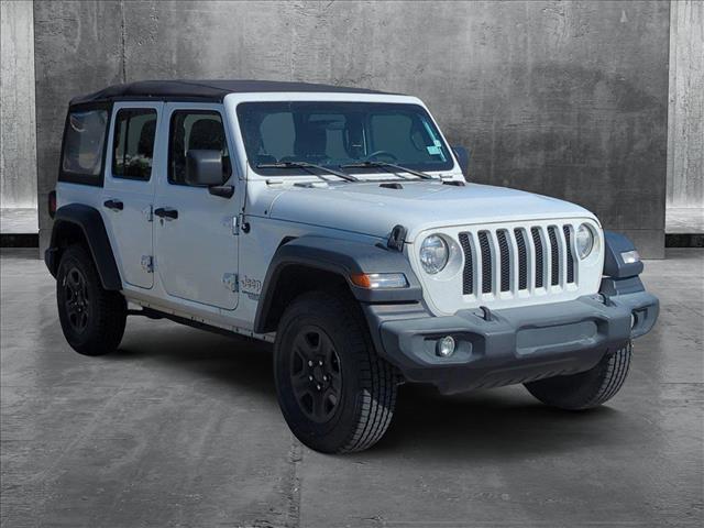 used 2019 Jeep Wrangler Unlimited car, priced at $20,271