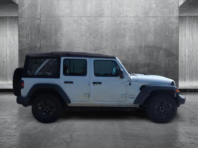 used 2019 Jeep Wrangler Unlimited car, priced at $20,271