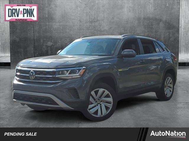 used 2022 Volkswagen Atlas Cross Sport car, priced at $21,337