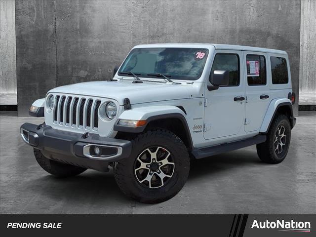 used 2018 Jeep Wrangler Unlimited car, priced at $24,995