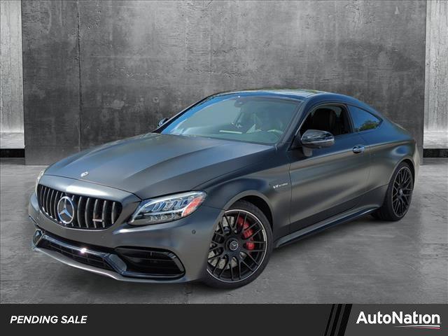 used 2020 Mercedes-Benz AMG C 63 car, priced at $69,995