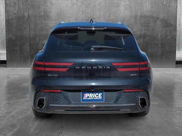 used 2022 Genesis GV70 car, priced at $29,995