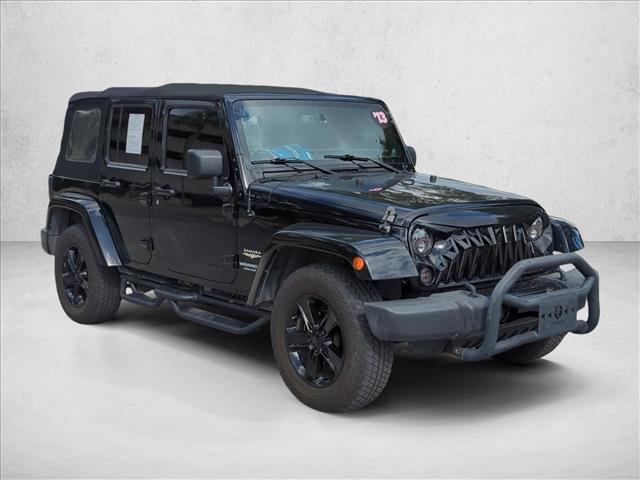 used 2013 Jeep Wrangler Unlimited car, priced at $14,995