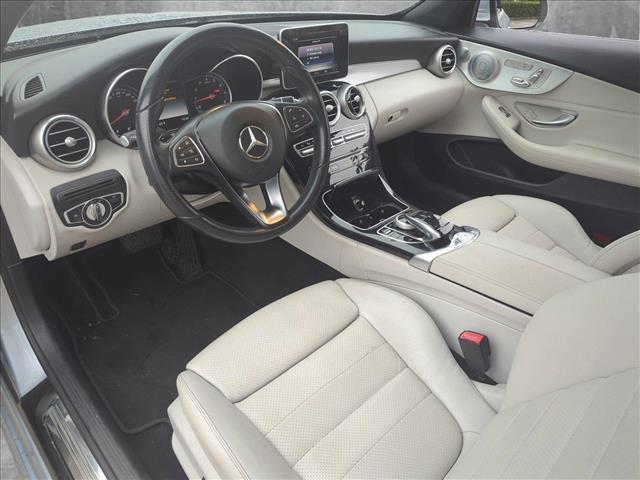 used 2017 Mercedes-Benz C-Class car, priced at $24,995