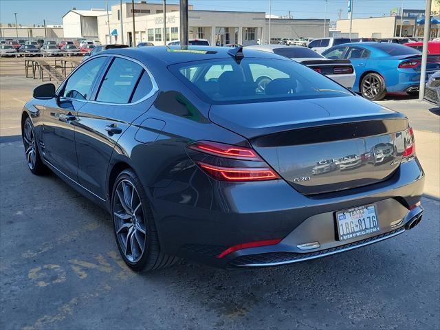 used 2023 Genesis G70 car, priced at $30,995