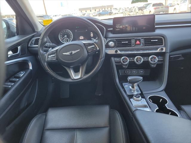 used 2023 Genesis G70 car, priced at $30,995