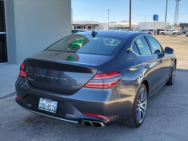 used 2023 Genesis G70 car, priced at $30,995