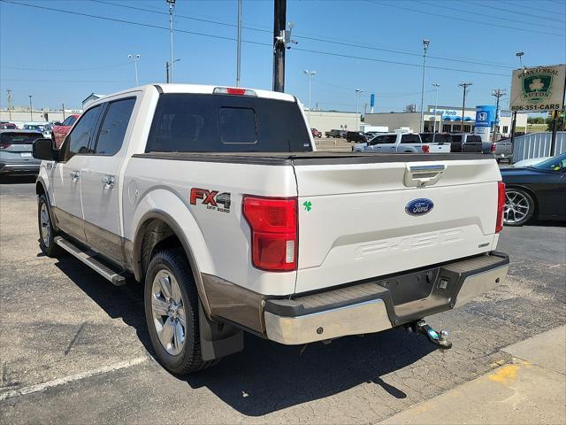 used 2018 Ford F-150 car, priced at $34,500