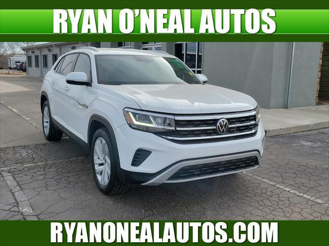 used 2021 Volkswagen Atlas Cross Sport car, priced at $23,994