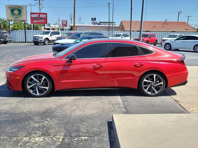 used 2021 Hyundai Sonata car, priced at $22,995