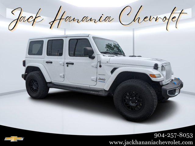 used 2022 Jeep Wrangler Unlimited 4xe car, priced at $32,977