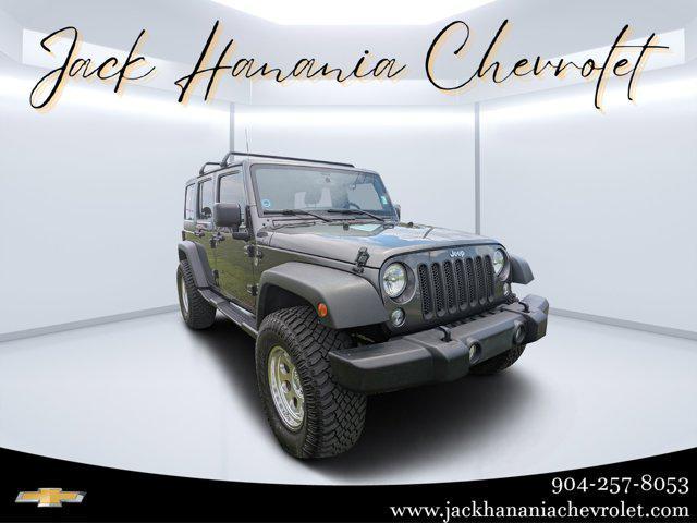 used 2017 Jeep Wrangler Unlimited car, priced at $20,877