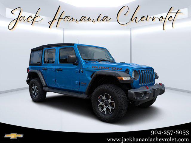 used 2022 Jeep Wrangler Unlimited car, priced at $32,977