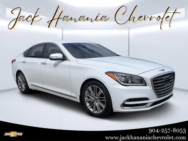 used 2018 Genesis G80 car, priced at $17,277