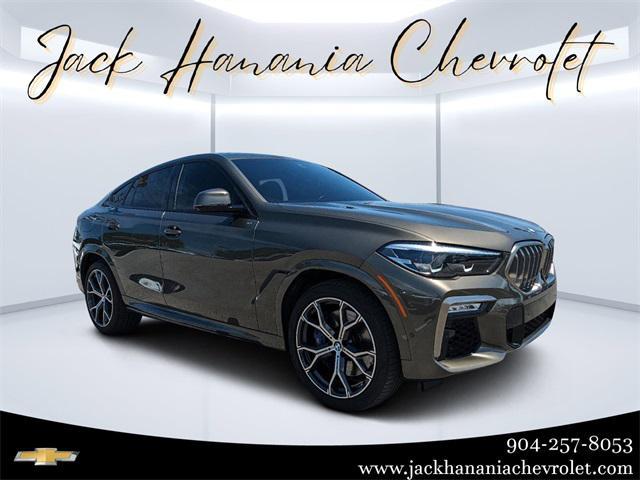 used 2020 BMW X6 car, priced at $58,700