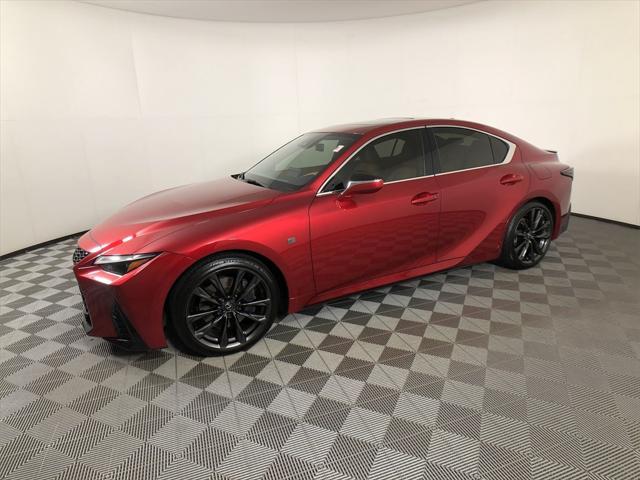 used 2024 Lexus IS 350 car, priced at $47,730