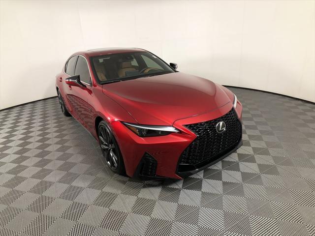 used 2024 Lexus IS 350 car, priced at $47,730