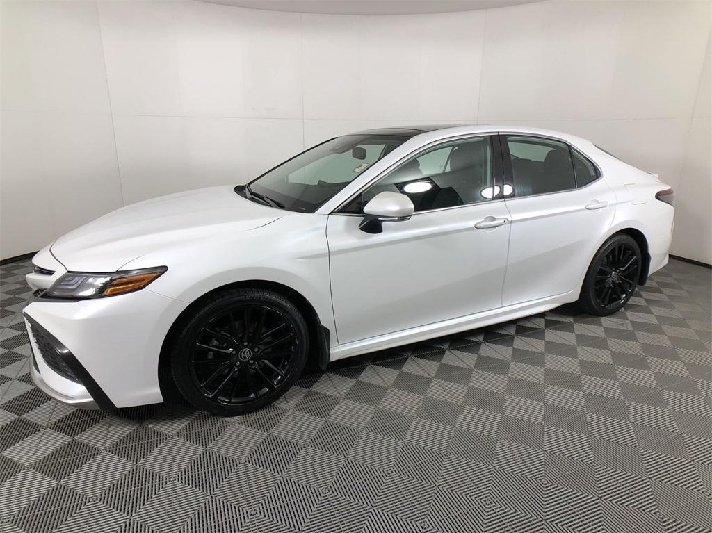 used 2021 Toyota Camry car, priced at $26,805