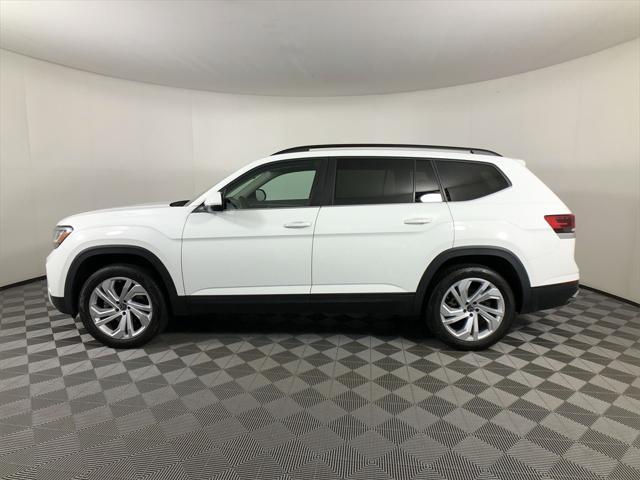 used 2021 Volkswagen Atlas car, priced at $21,546