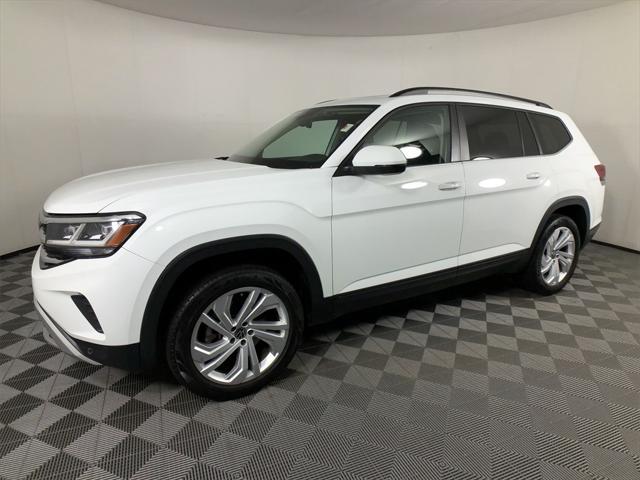 used 2021 Volkswagen Atlas car, priced at $21,546