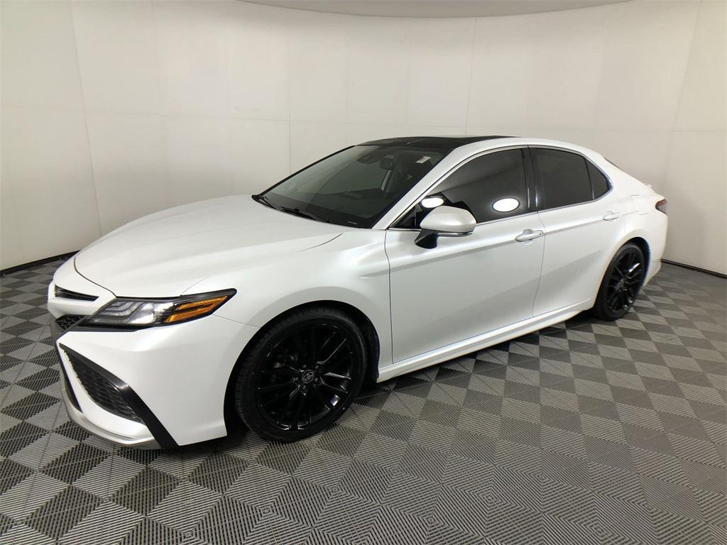 used 2021 Toyota Camry car, priced at $28,972