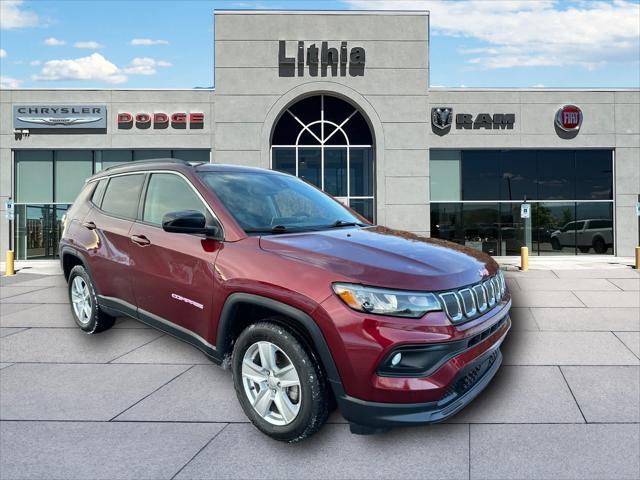 used 2022 Jeep Compass car, priced at $21,883