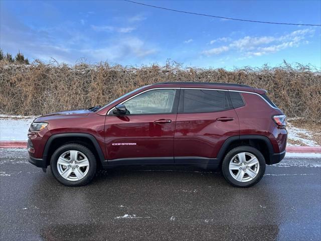 used 2022 Jeep Compass car, priced at $21,883